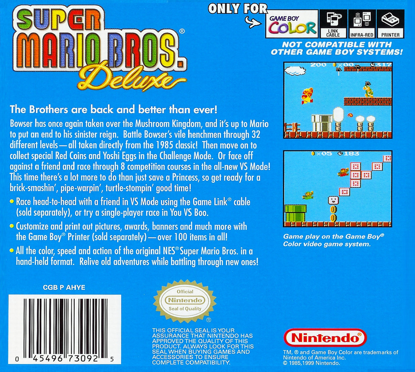 Super Mario Bros. Deluxe