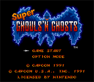 Super Ghouls 'N Ghosts