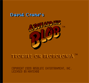 A Boy and His Blob - Trouble on Blobolonia