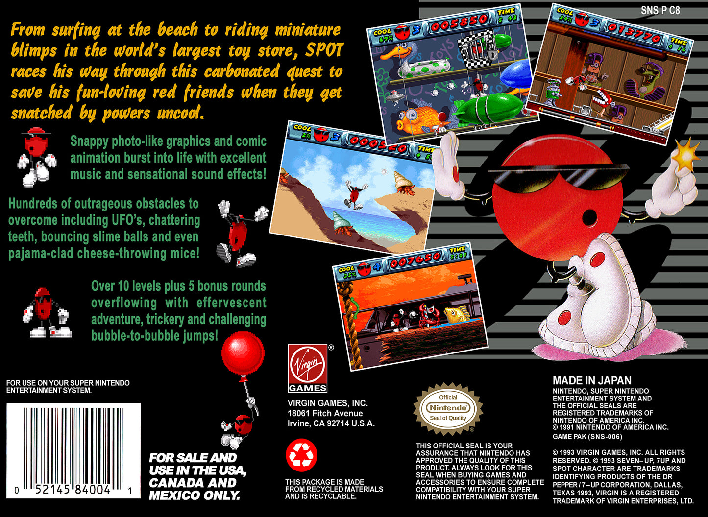 Cool Spot [NTSC]