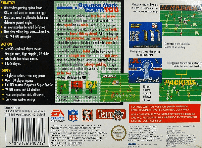 Madden NFL 95