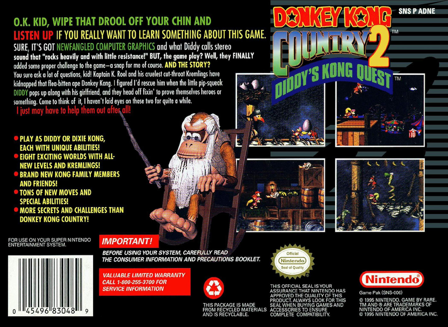 Donkey Kong Country 2 [NTSC]