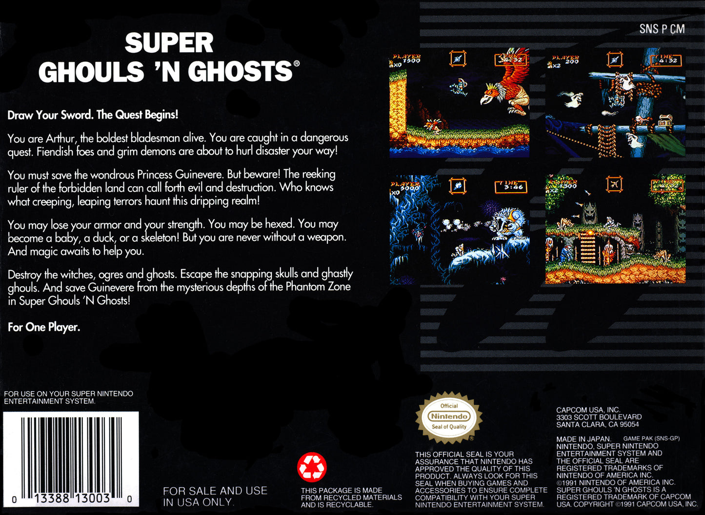 Super Ghouls 'n Ghosts [NTSC]