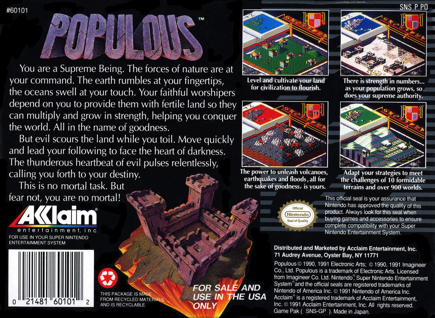 Populous [NTSC]