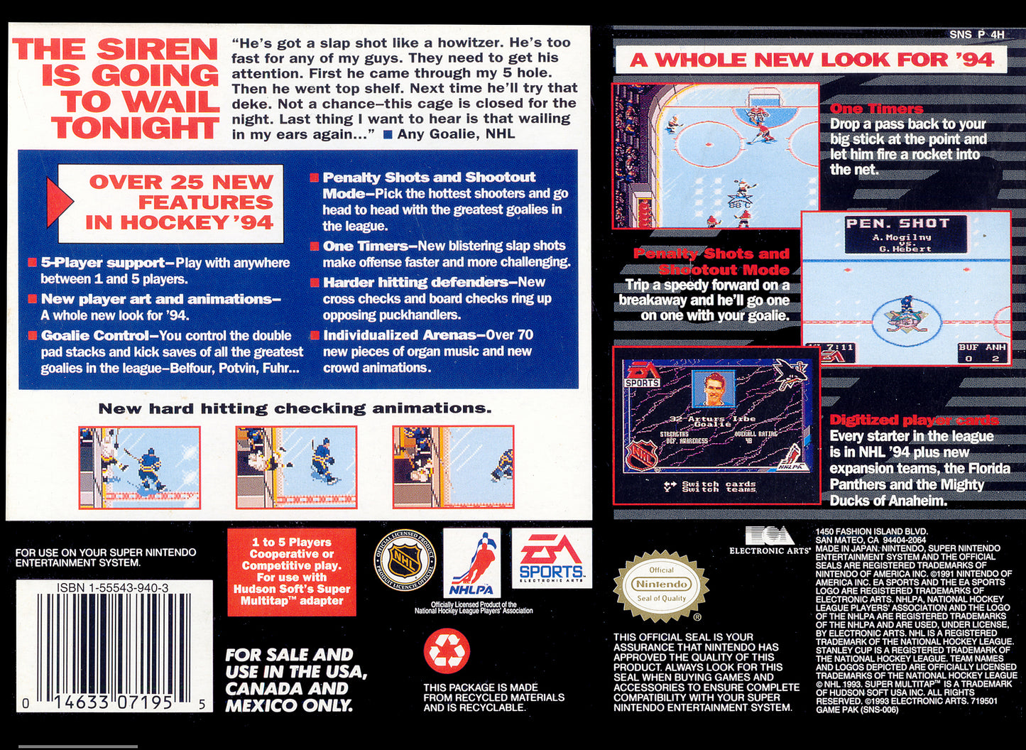 NHL ’94 - NTSC