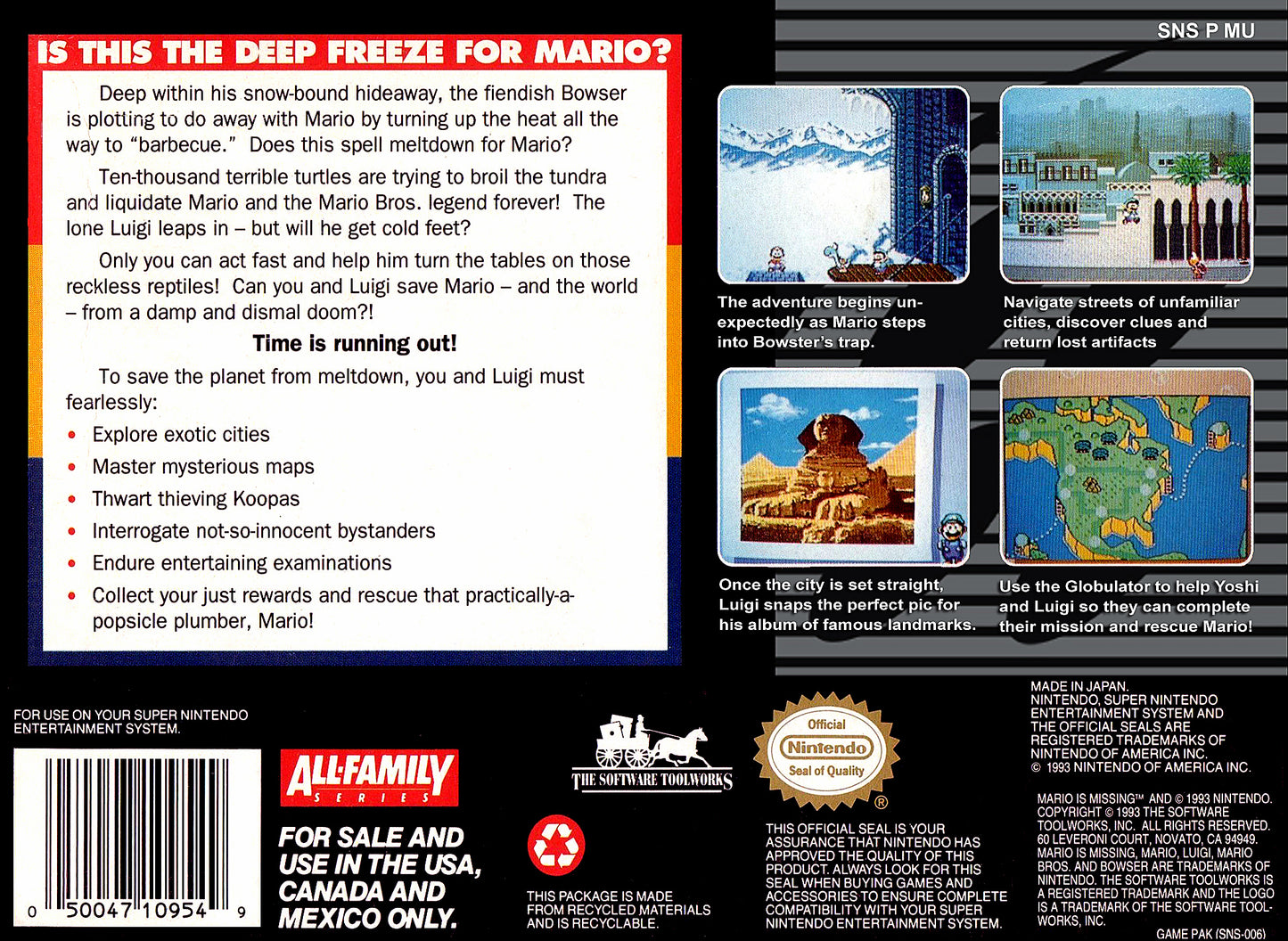 Mario is Missing! [NTSC]