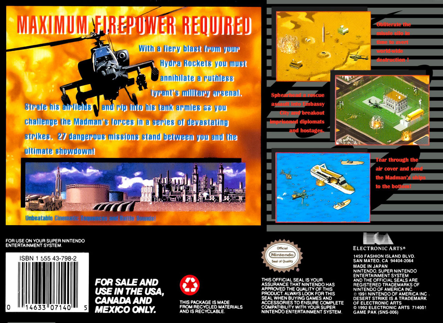 Desert Strike - Return to the Gulf [NTSC]