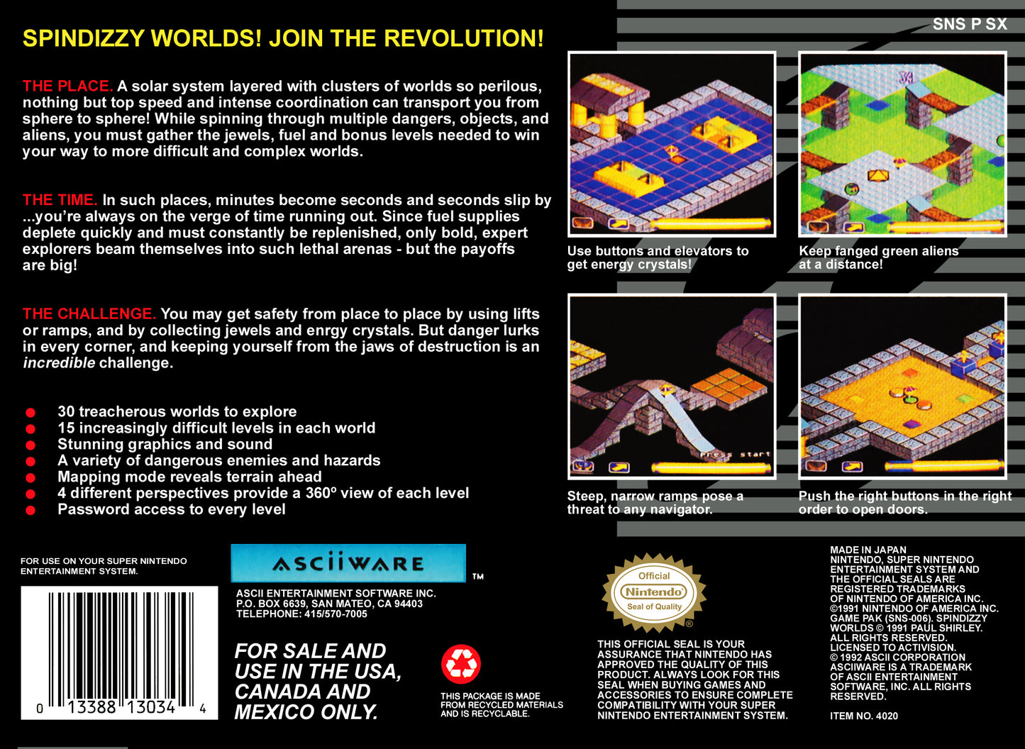 Spindizzy Worlds