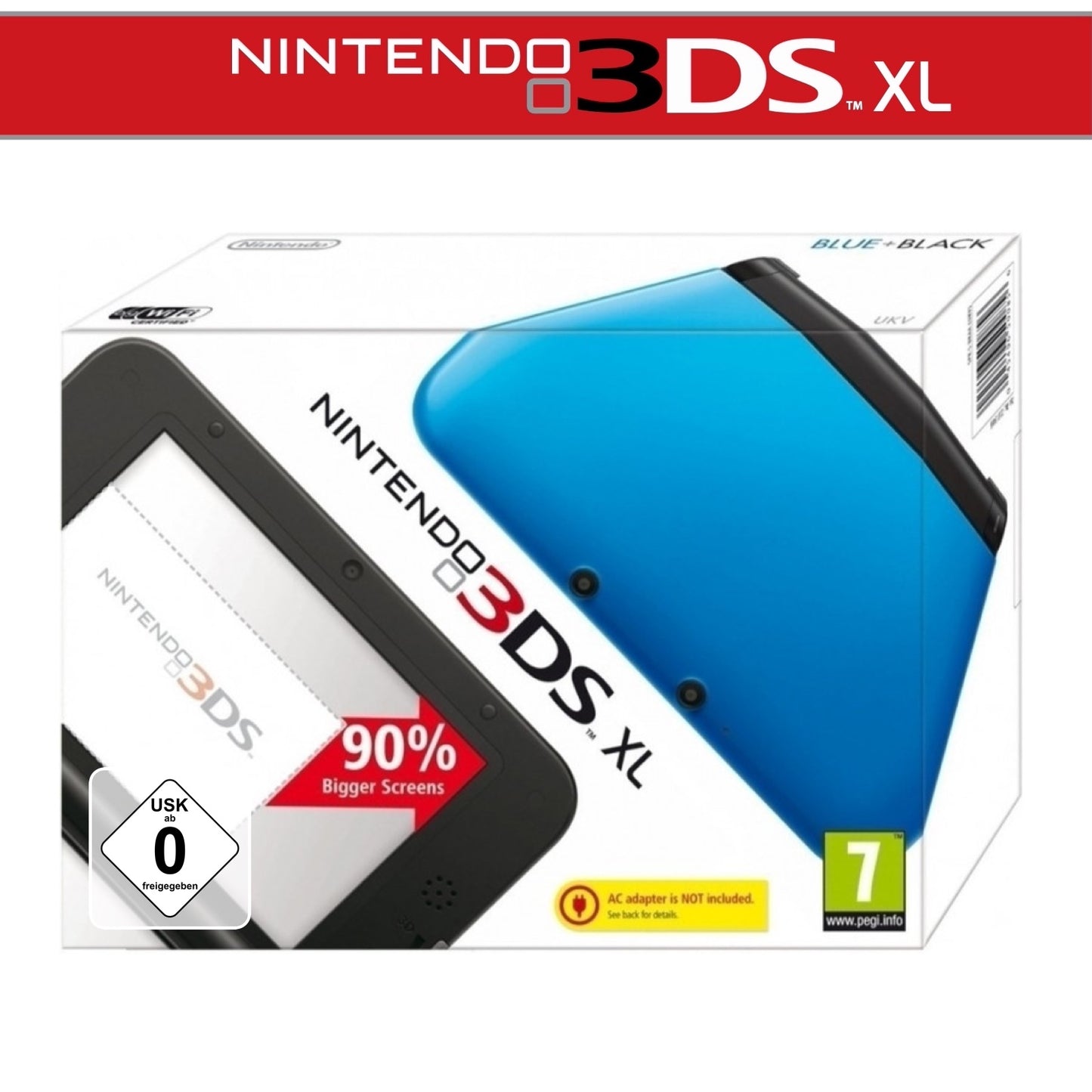 XL Handheld-Konsole inkl. Ladekabel in OVP