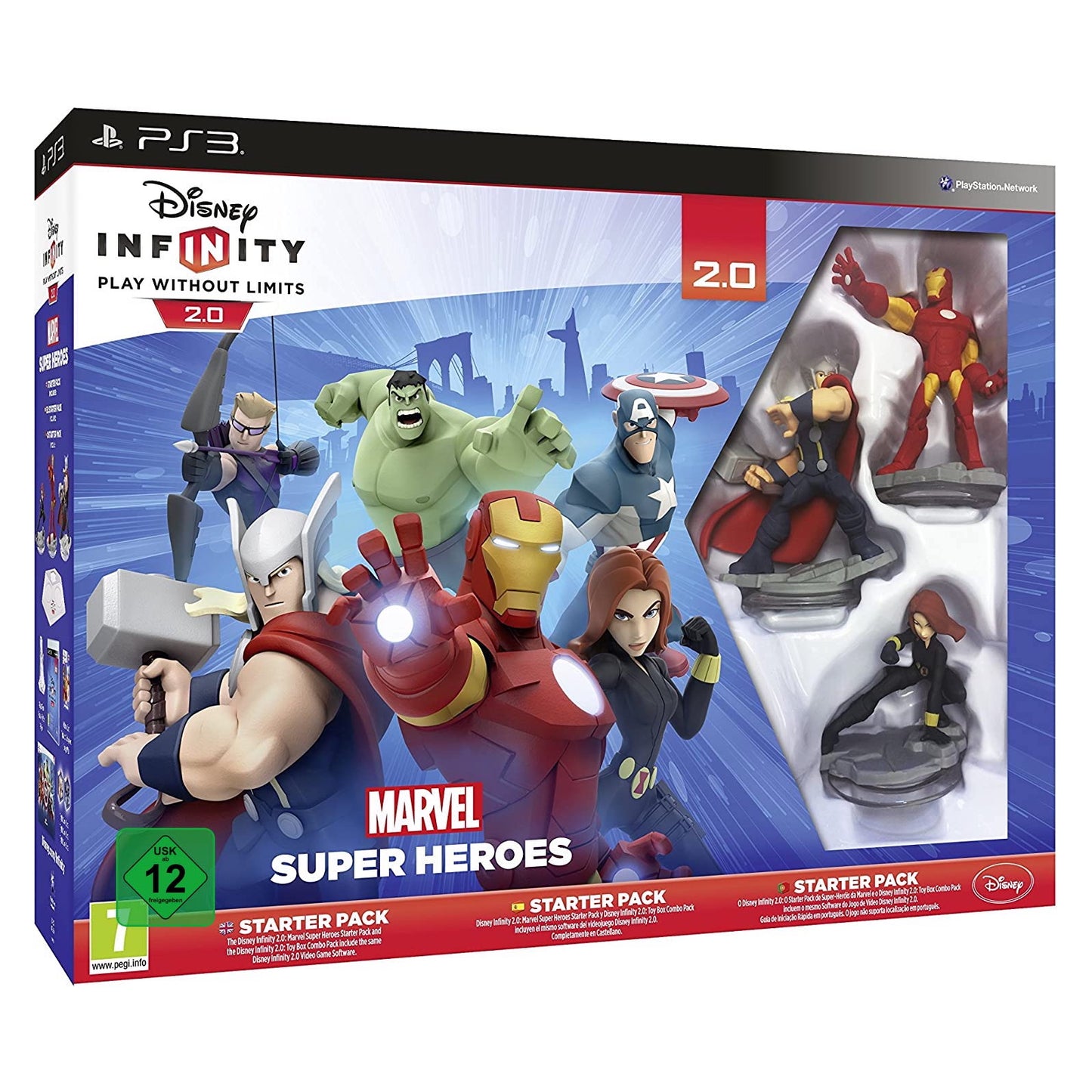 Disney Infinity 2.0 Marvel Super Heroes Starter Set in OVP