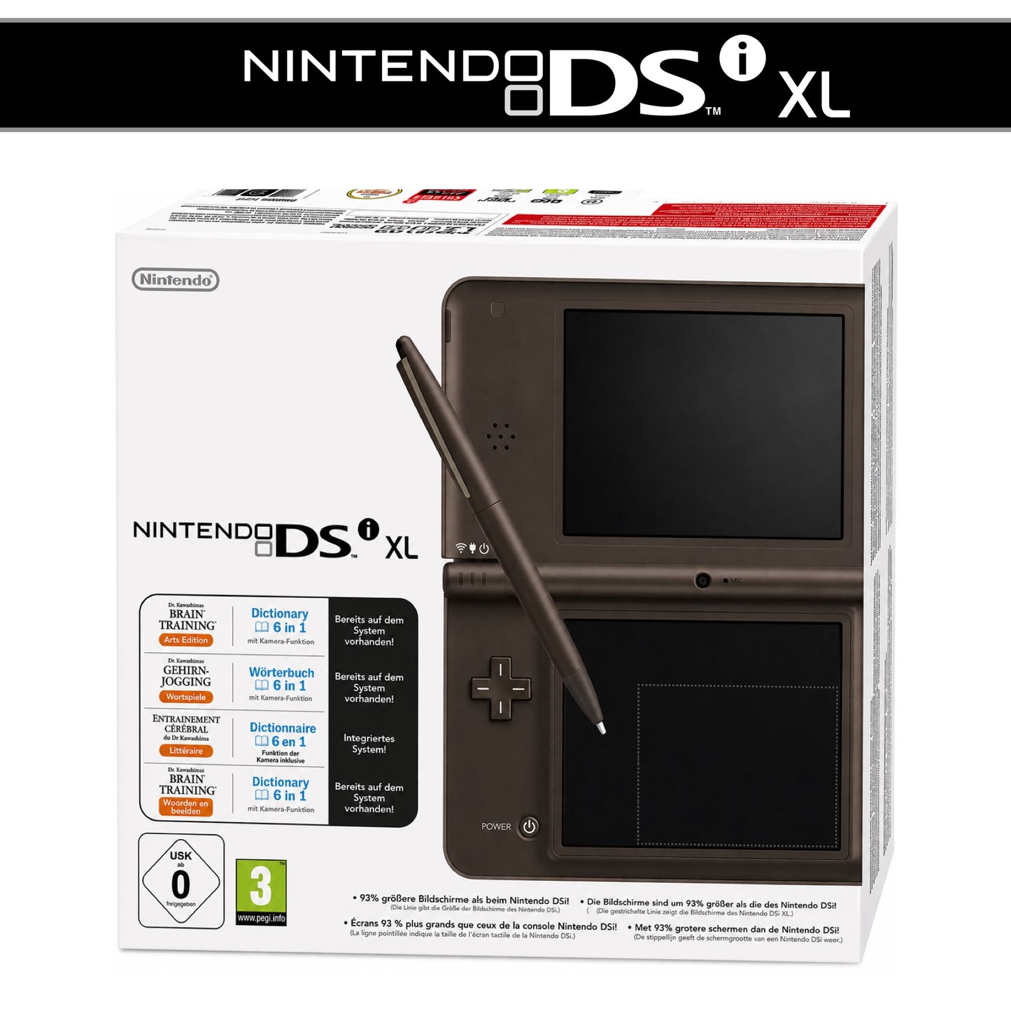 DSi XL Handheld in OVP