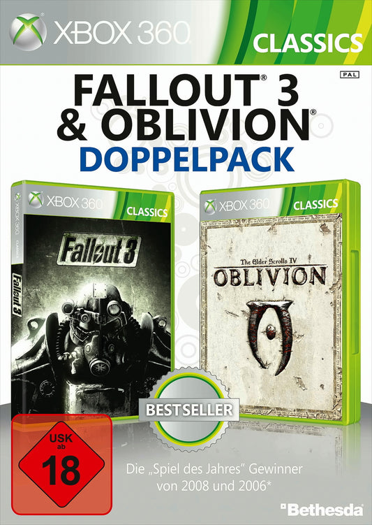 Fallout 3 & Oblivion - Doppelpack (USK 18)