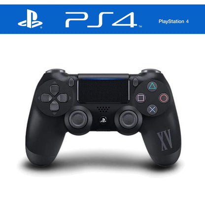 Schwarzer Sony PlayStation 4-Controller mit ergonomischem Design und reaktionsschnellen Tasten für ein verbessertes Spielerlebnis.