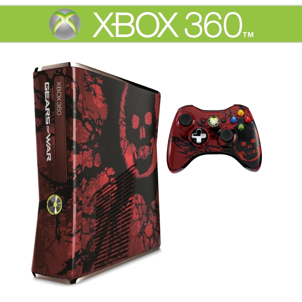 SLIM Konsole Gears of War 3 inkl. Controller