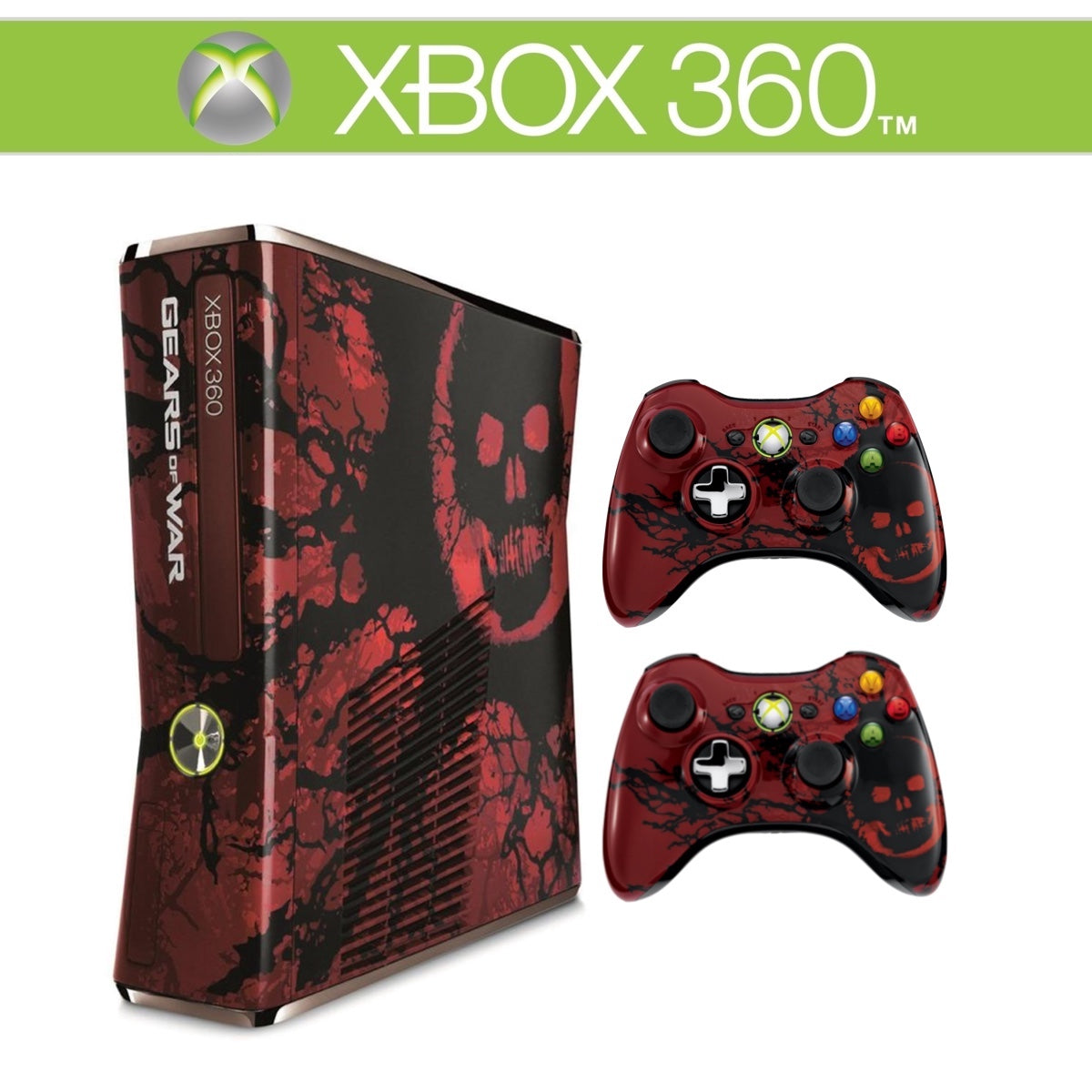 SLIM Konsole Gears of War 3 inkl. Controller