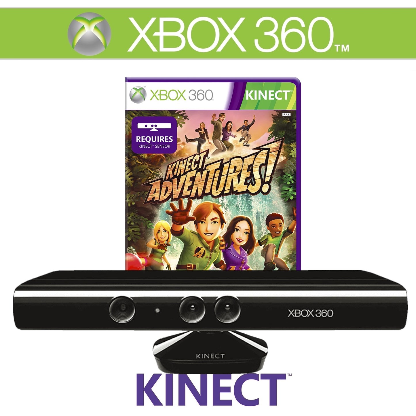 Kinect Sensor inkl. Kinect Adventures