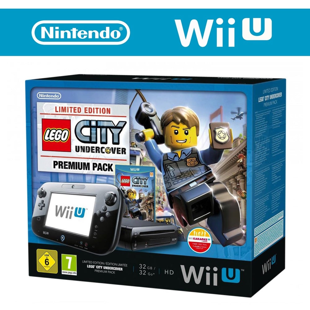 Konsole inkl. GamePad LEGO City Undercover Premium Pack in OVP