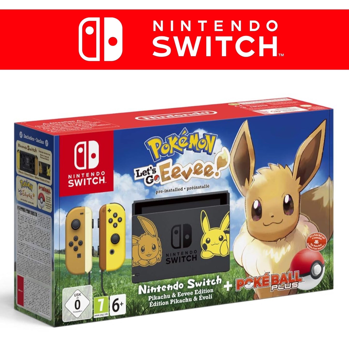Pokémon Let’s Go Evoli! Bundle in OVP