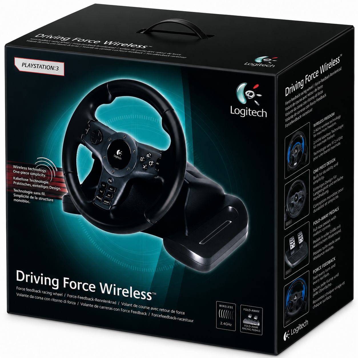 Logitech Lenkrad Driving Force Wireless Racing Wheel in OVP