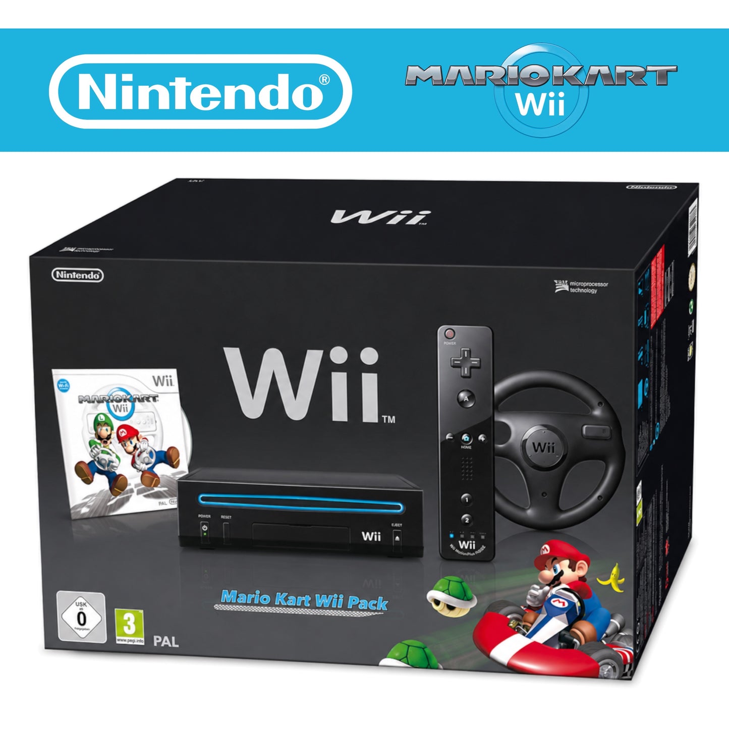 Wii "Mario Kart Pack" inkl. Controller & Mario Kart