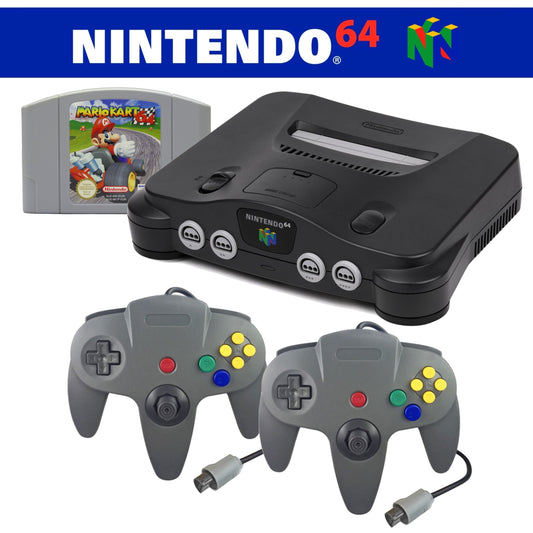Konsole inkl. 2 Controller & Mario Kart