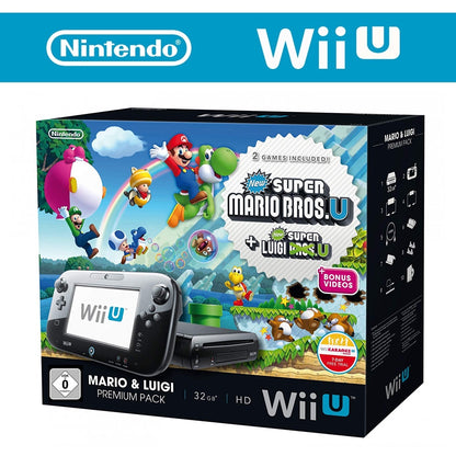 Konsole inkl. GamePad & New Super Mario + New Super Luigi U