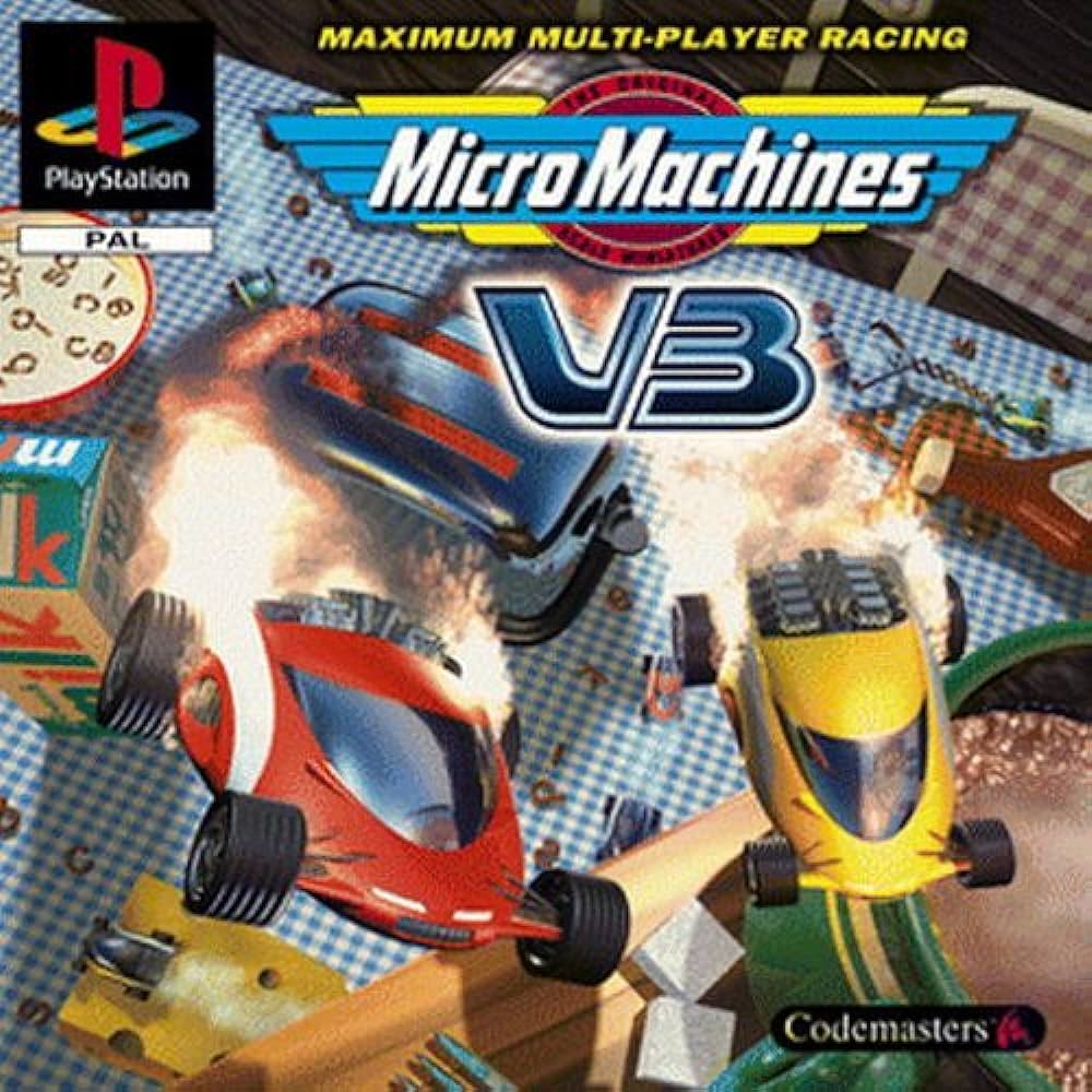 Micro Machines V3 für PlayStation / PS1 – GAMES-WORLD4YOU