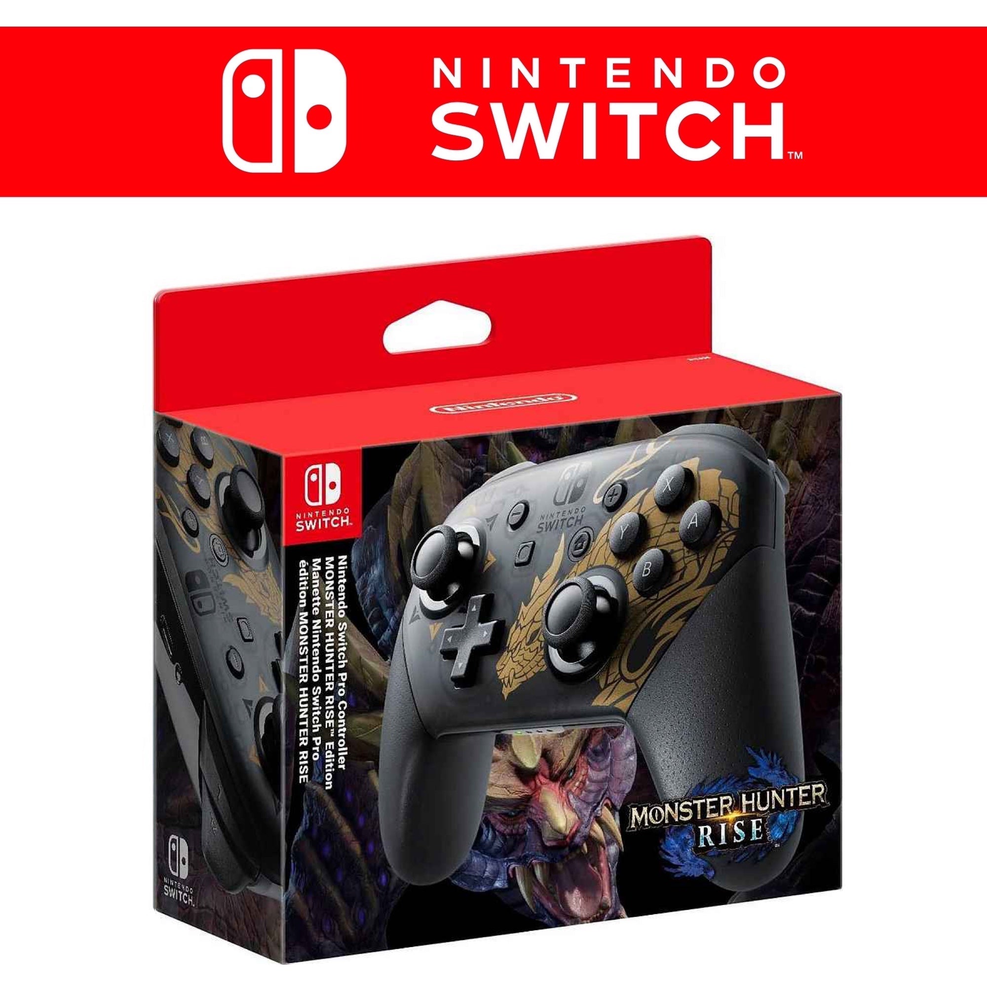 Mh Rise Controller Layout Original Pro Controller Monster Hunter Rise Edition für Nintendo Switch ...