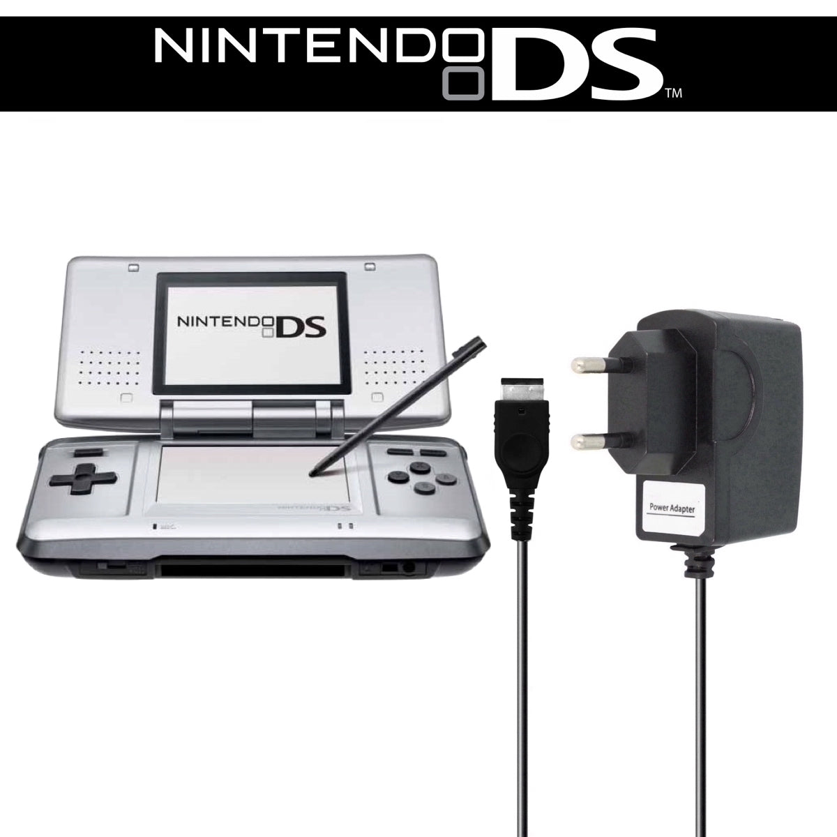 Nintendo DS Handheld inkl. Ladekabel – GAMES-WORLD4YOU