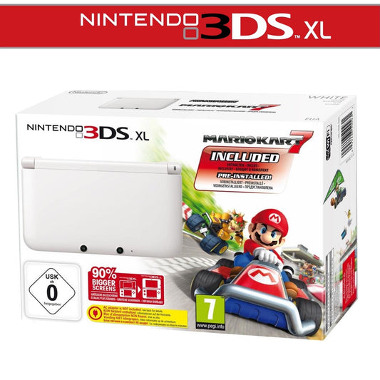 XL Handheld-Konsole mit Mario Kart 7 inkl. Ladekabel in OVP