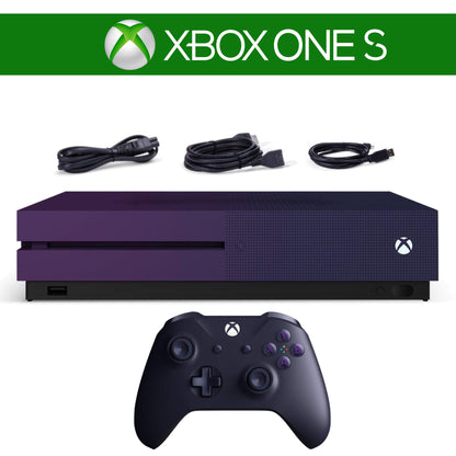 S Konsole Fortnite Lila inkl. ORIGINAL Controller