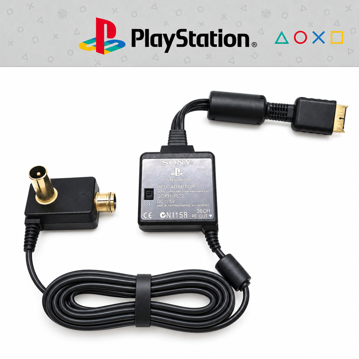 Original Sony RFU-Antennenadapter SCPH-1082