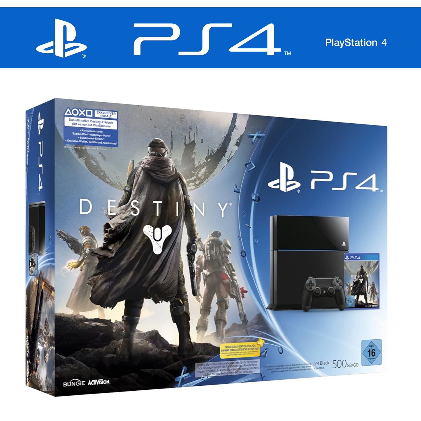 Konsole inkl. ORIGINAL Controller in Destiny OVP