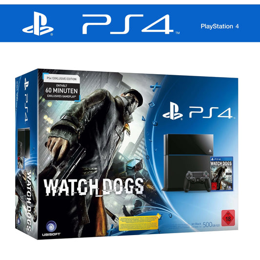 Konsole inkl. ORIGINAL Controller in Watchdogs OVP (USK 18)