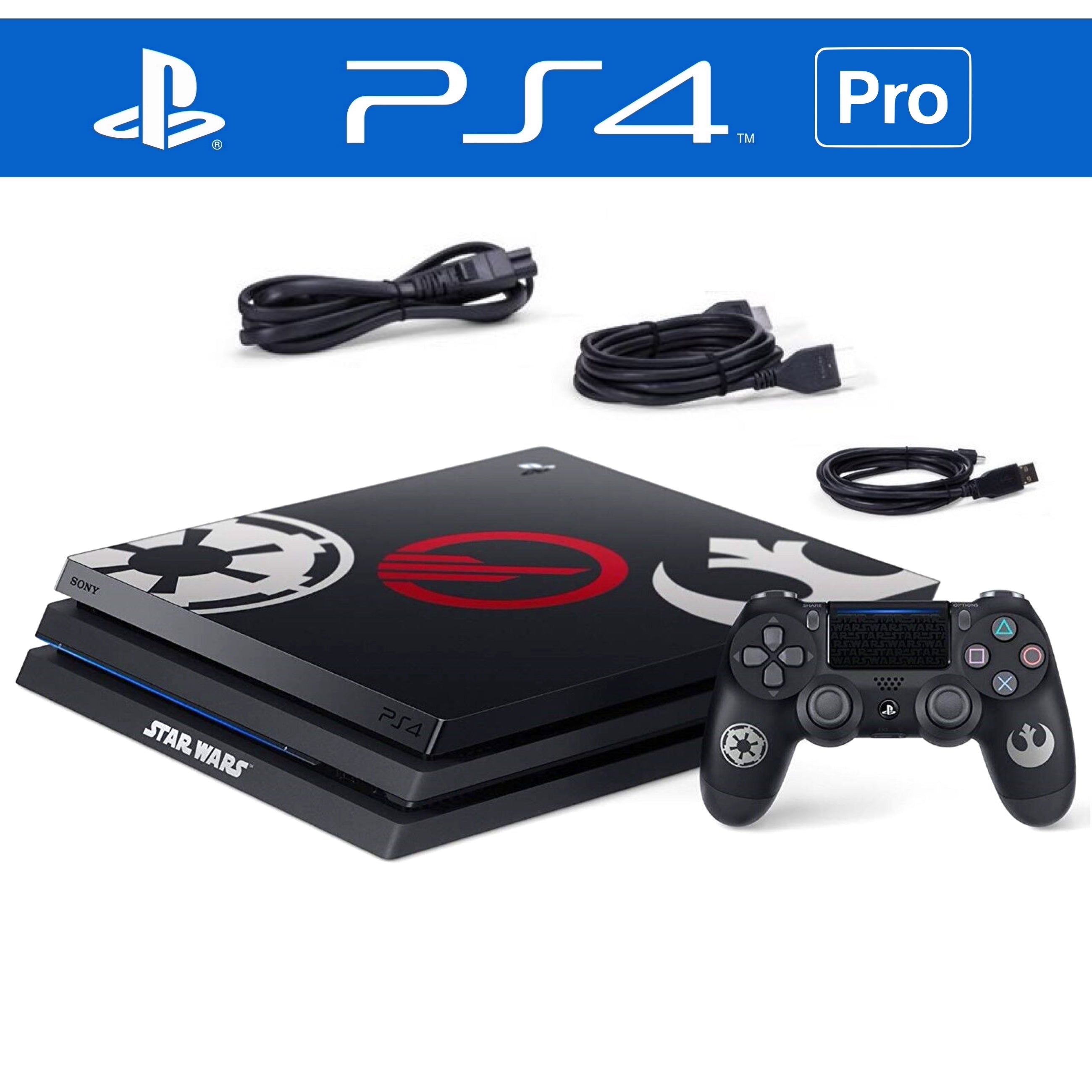 PlayStation PS4 Pro Konsole Original Controller – GAMES - Main Image