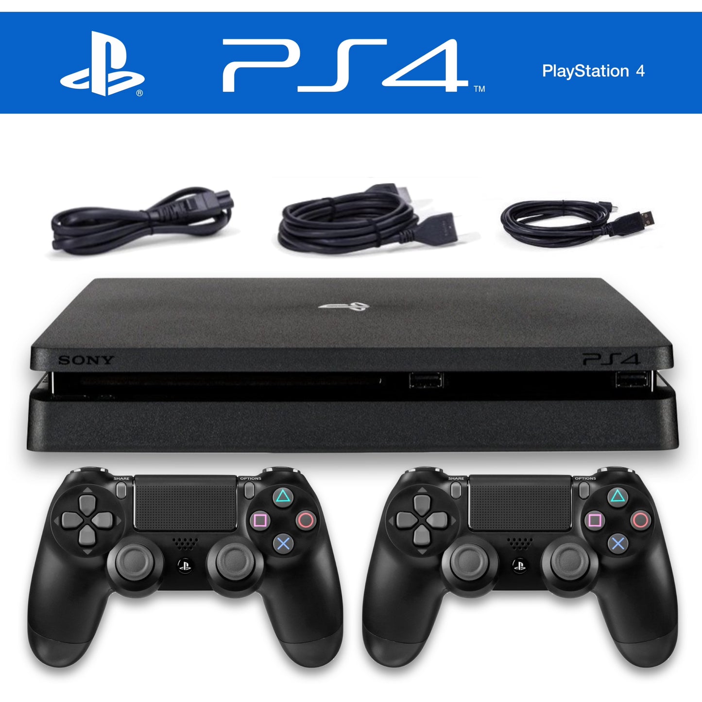 Slim Konsole inkl. 2 ORIGINAL Controller in OVP