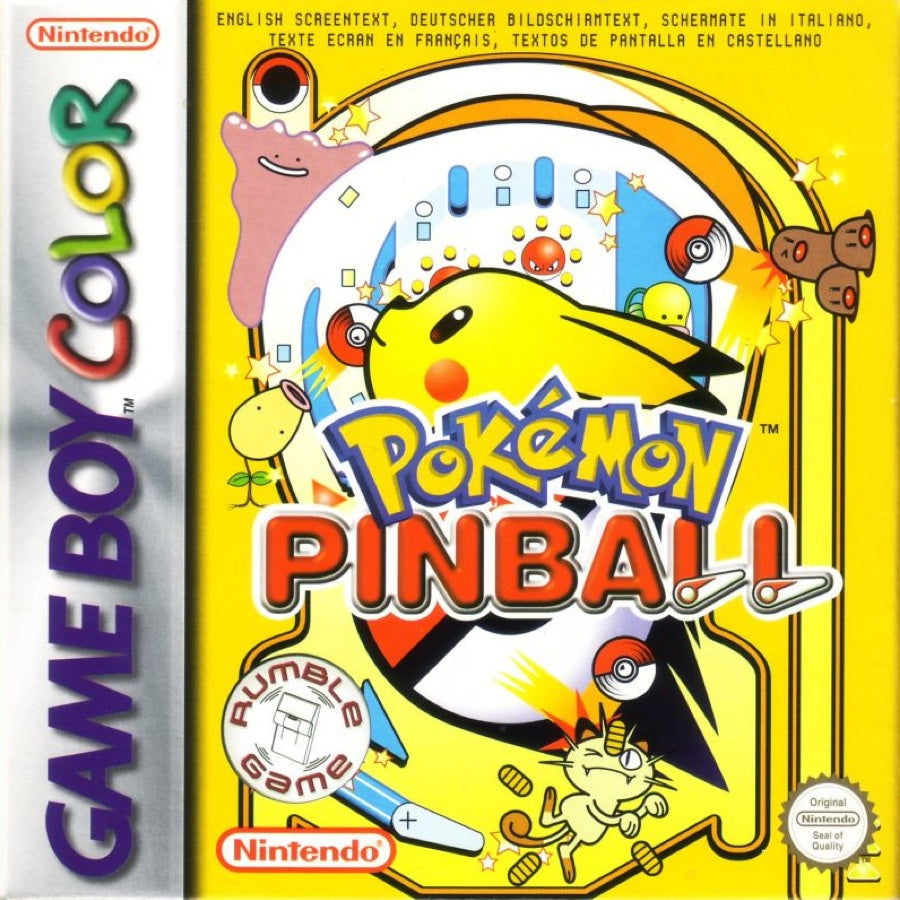 Pokémon Pinball (mit Rumble Effekt)