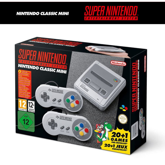 Nintendo Classic Mini: Super Nintendo - Die Mini-16-Bit-Konsole mit 21 fest installierten Spielen