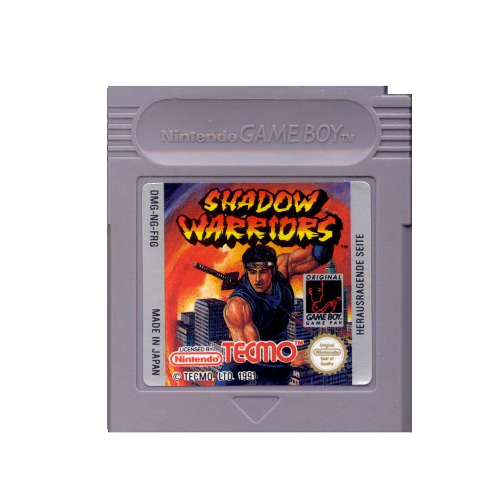 Shadow Warriors für Nintendo GameBoy Classic – GAMES-WORLD4YOU