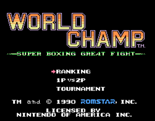 World Champ