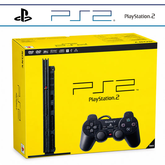 Slim Konsole schwarz inkl. Controller in OVP