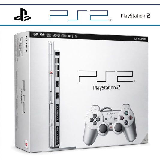 Slim Konsole silber inkl. Controller in OVP