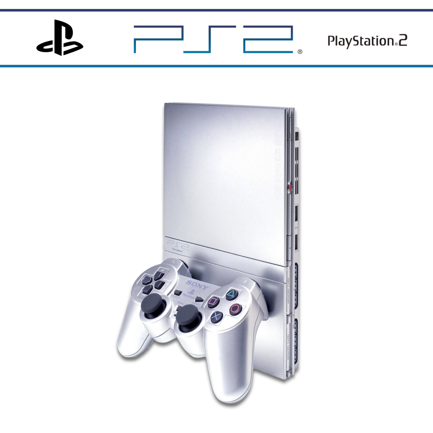 Slim Konsole silber inkl. Controller in OVP