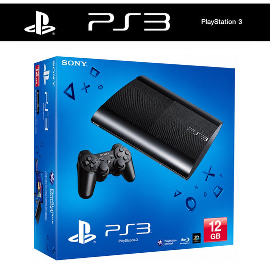Super-Slim Konsole 12GB inkl. ORIGINAL Controller