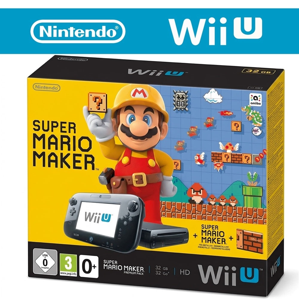 Konsole inkl. GamePad Super Mario Maker Premium Pack in OVP