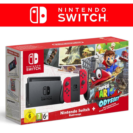Konsole Super Mario Odyssey Edition in OVP