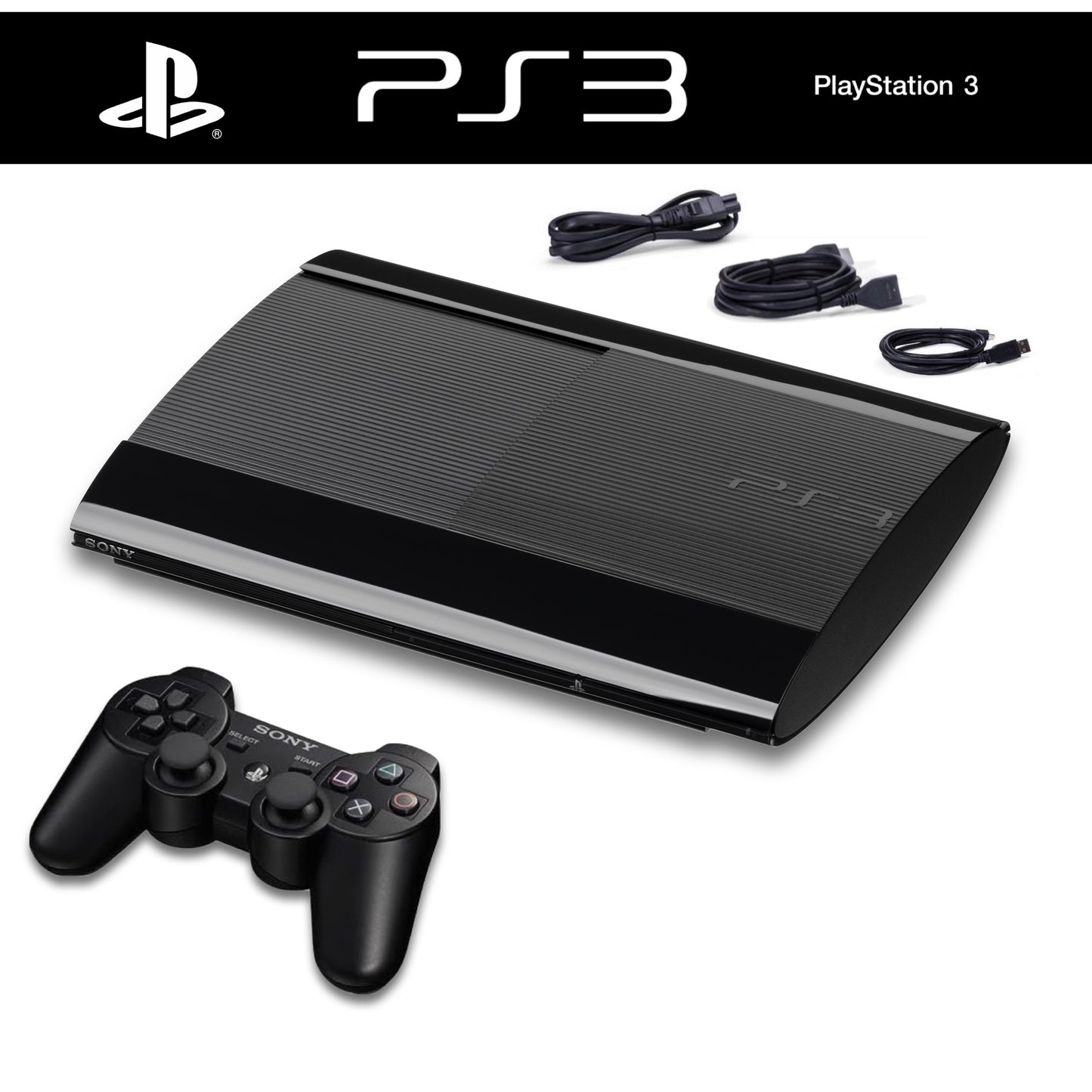 Super-Slim Konsole 12GB inkl. ORIGINAL Controller in OVP