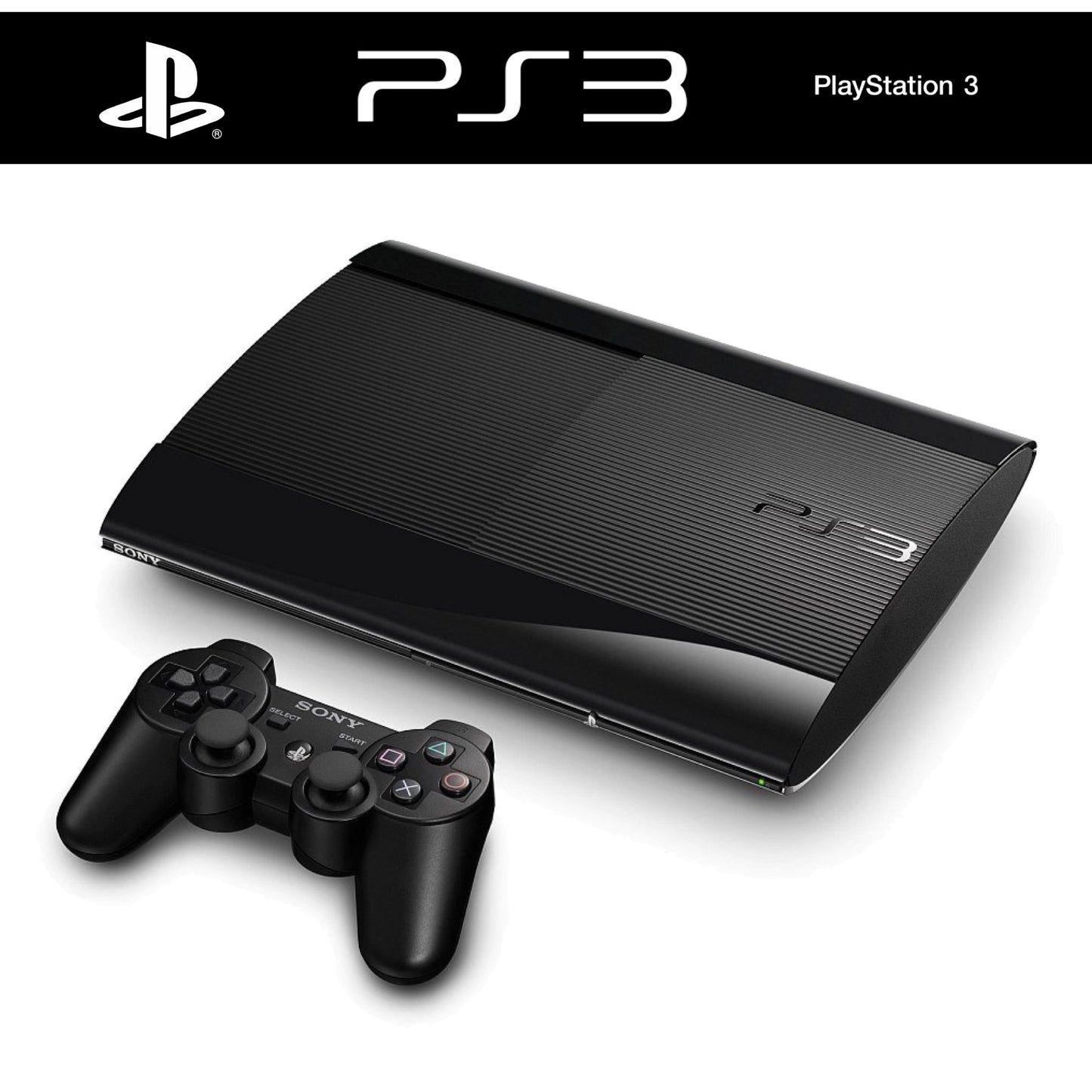 Super-Slim Konsole 12GB inkl. ORIGINAL Controller in OVP