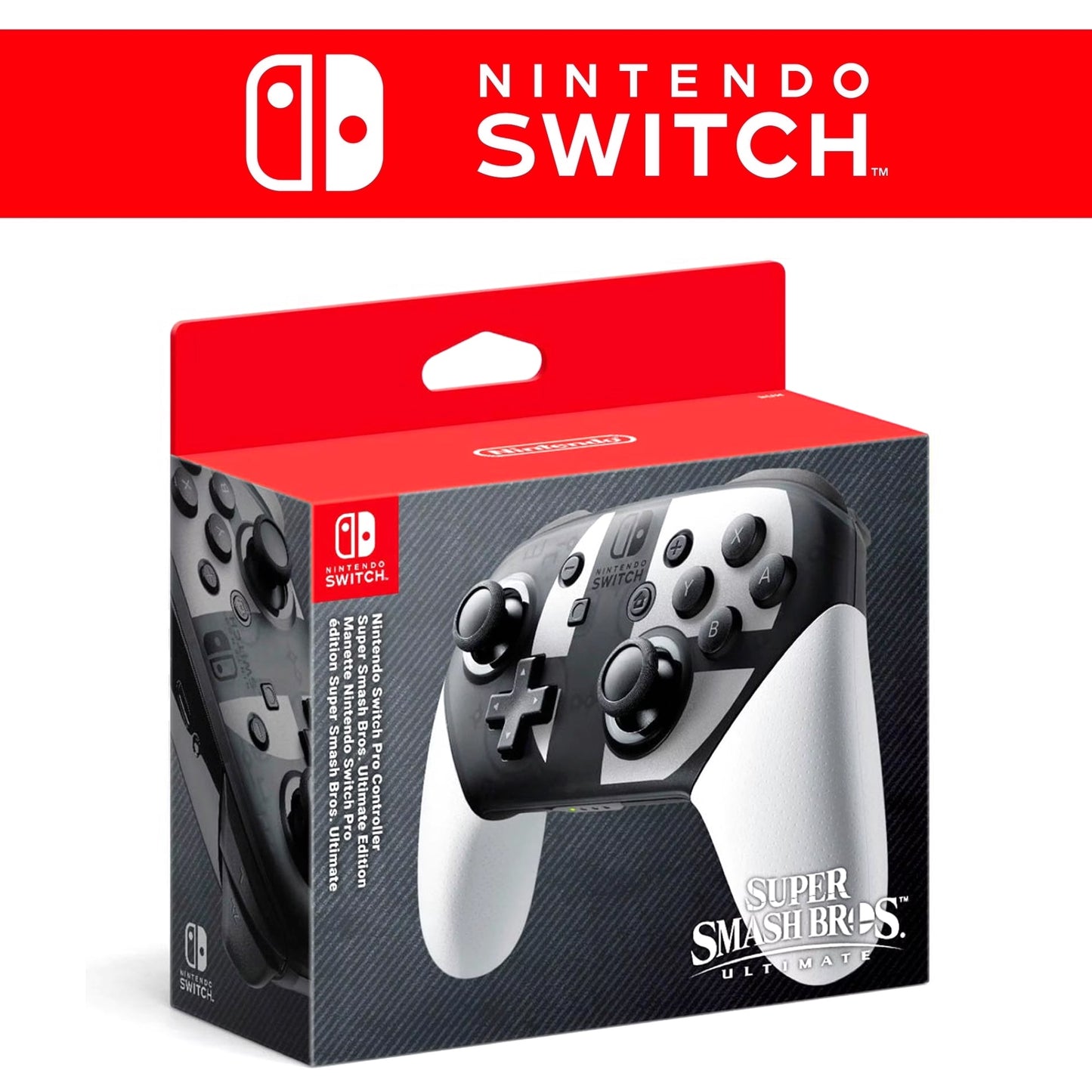 ORIGINAL Pro Controller Super Smash Bros. Ultimate Edition