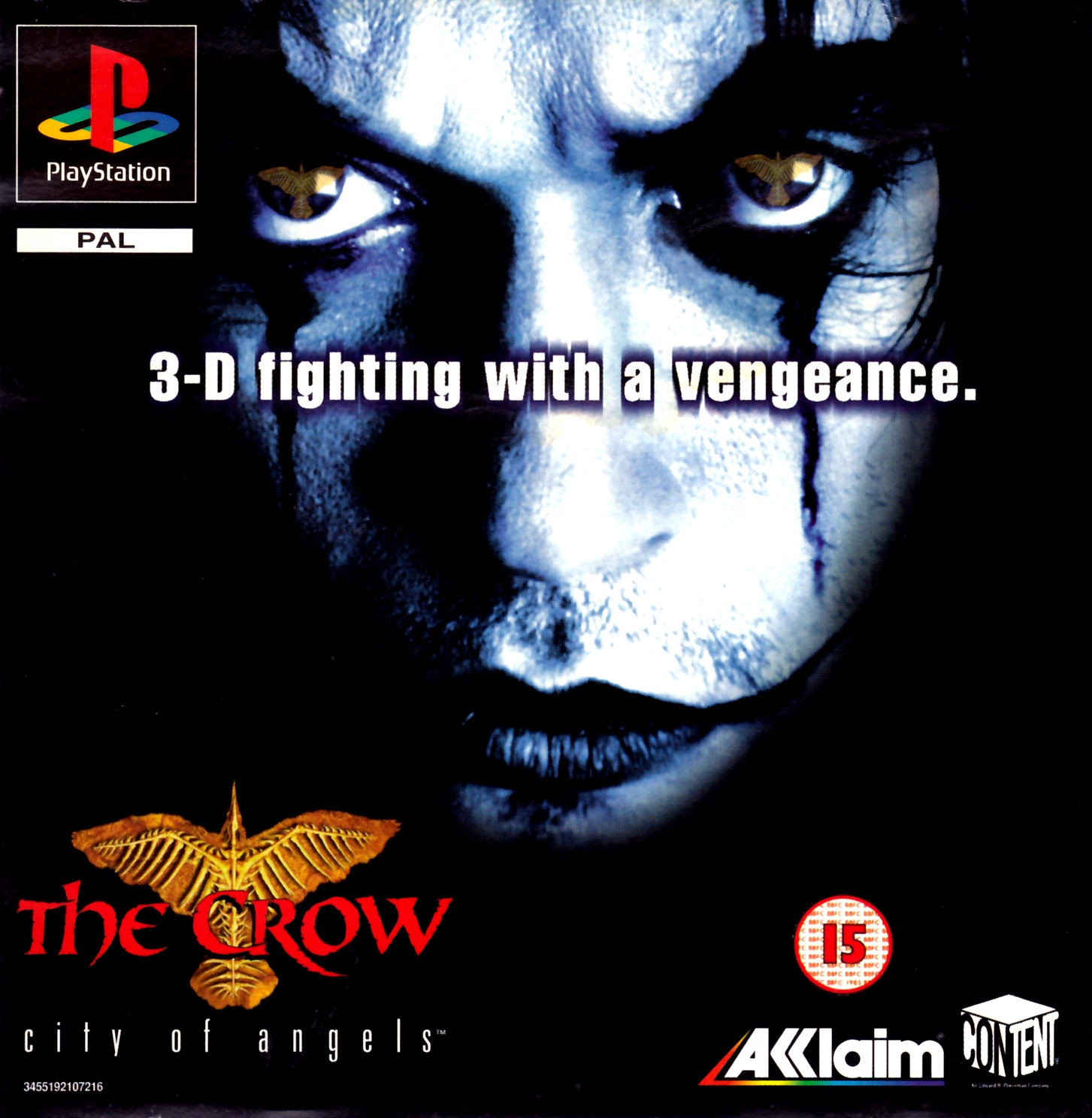 Crow Ps The Crow - City of Angels für PlayStation / PS1 – GAMES-WORLD4YOU